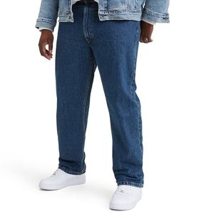 Levi Mens dark stone wash jeans 42x34